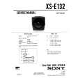 SONY XSE132 Service Manual