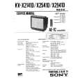 SONY KVX2941D Service Manual