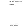 AEG Favorit 3020 W Owner's Manual