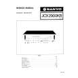 SANYO JCX2900KR Service Manual