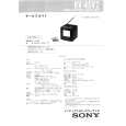 SONY KV-4SV2 Service Manual