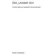 AEG LAV4531 Owner's Manual