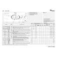 WHIRLPOOL AWT 2381 Quick Start