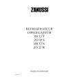 ZANUSSI ZO 32 W Owner's Manual