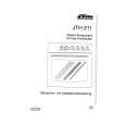 JUNO-ELECTROLUX JTH 211 W Owner's Manual