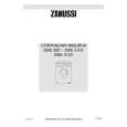 ZANUSSI ZWS382 Owner's Manual