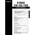 ROLAND D-BASS115 Owner's Manual