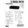 SONY TCWR790 Service Manual