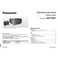 PANASONIC SHFX67 Owner's Manual