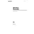 SONY MDS302 Owner's Manual