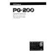 ROLAND PG-200 Owner's Manual