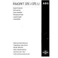 AEG FAV375I-M Owner's Manual