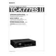 SONY TC-K777ESII Owner's Manual