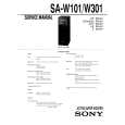 SONY SA-W301 Service Manual