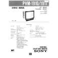 SONY PVM-1911 Service Manual