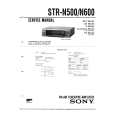 SONY STRN500_600 Service Manual