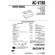 SONY AC-V700 Service Manual