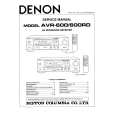 DENON AVR600 Service Manual