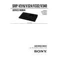 SONY SRPV316 Service Manual