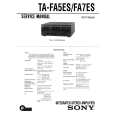 SONY TAFA7ES Service Manual