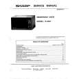 SHARP R-4A21 Service Manual