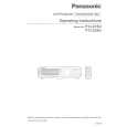 PANASONIC PTLC55U Owner's Manual