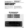 PIONEER KEH-1300 Owner's Manual