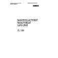 ZANUSSI FL1260H Owner's Manual