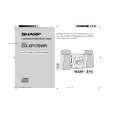 SHARP CDXP170WR Owner's Manual