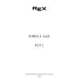 REX-ELECTROLUX FGT2BE Owner's Manual