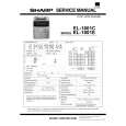 SHARP EL1801C Service Manual