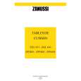 ZANUSSI ZGL 631 Owner's Manual