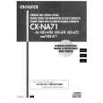 AIWA CXNA71 Owner's Manual