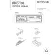 KENWOOD KRC165 Service Manual