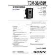 SONY TCM459V Service Manual