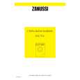 ZANUSSI FLS772C Owner's Manual