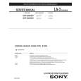 SONY KDF60XS955 Service Manual