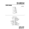 SONY SS-U662AV Service Manual