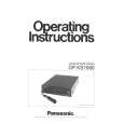 PANASONIC GPKS1000 Owner's Manual