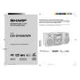 SHARP CDDV600WR Owner's Manual