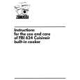 ZANUSSI FBi624B Owner's Manual