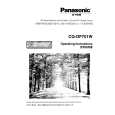 PANASONIC CQDF701W Owner's Manual