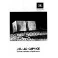 JBL L80CAPRICE Owner's Manual