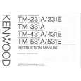 KENWOOD TM331A Owner's Manual