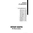 ARTHUR MARTIN ELECTROLUX AC2317N Owner's Manual