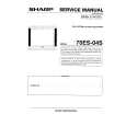 SHARP 63ES03S Service Manual