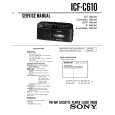 SONY ICF-C610 Service Manual