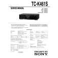 SONY TC-K461S Service Manual