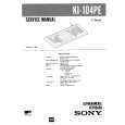 SONY KI104PE Service Manual