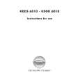 WHIRLPOOL KDDS 6010 Owner's Manual